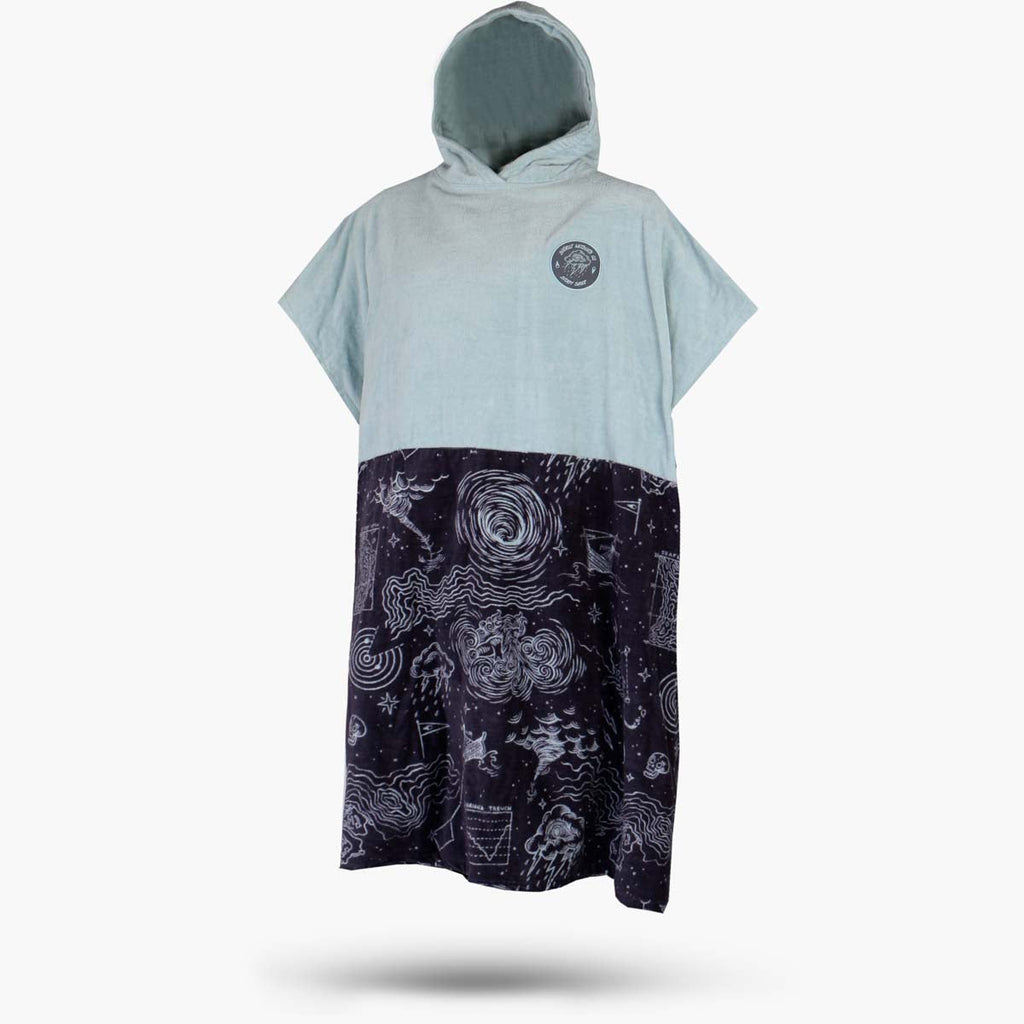 sooruz poncho storm cotton blue image front1