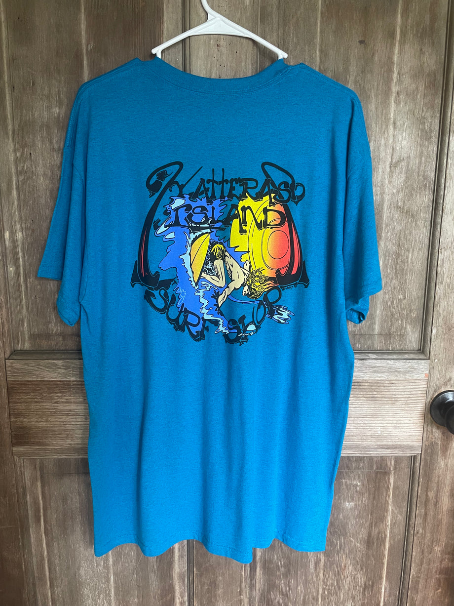H.I.S.S. Surfer Print T-Shirt | Surf Graphic Tee | Hatteras Island