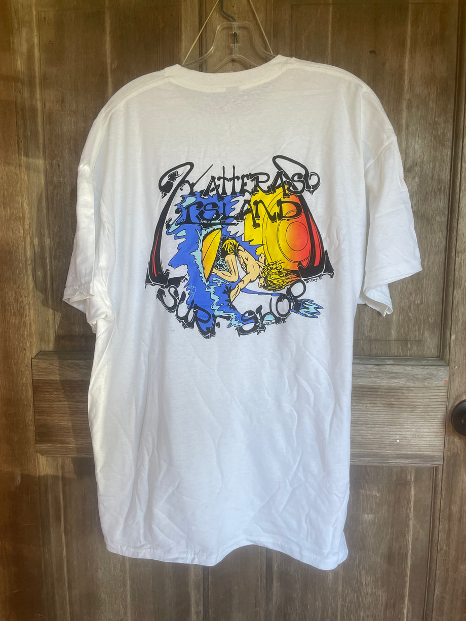 H.I.S.S. Surfer Print T-Shirt | Surf Graphic Tee | Hatteras Island