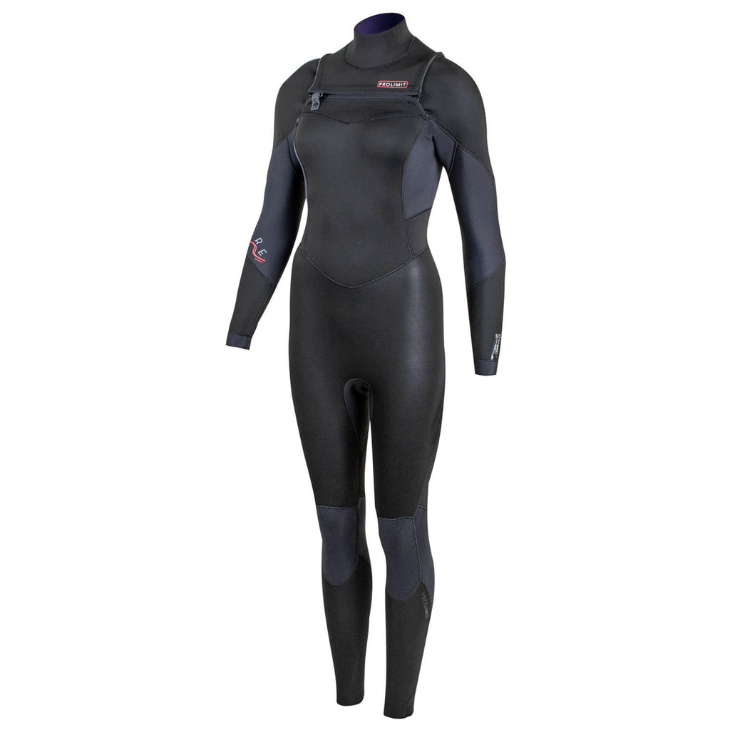 prolimit fire womans 4 3 steamer wetsuit image side 2