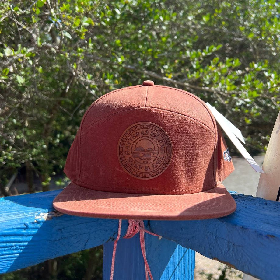 HISS Leather Patch Canvas 5 Panel Hat – HISSwavesnc