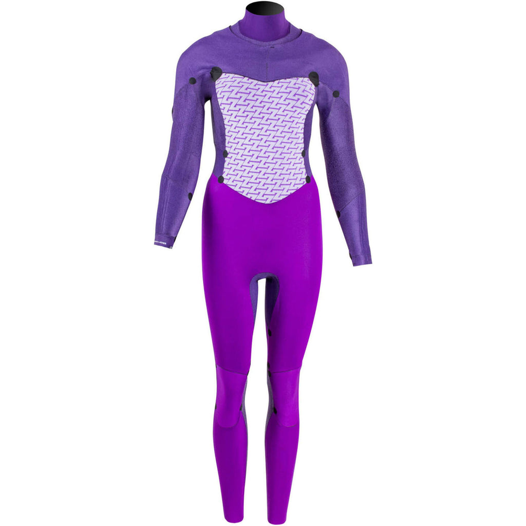 prolimit fire womans 4 3 steamer wetsuit image side 3