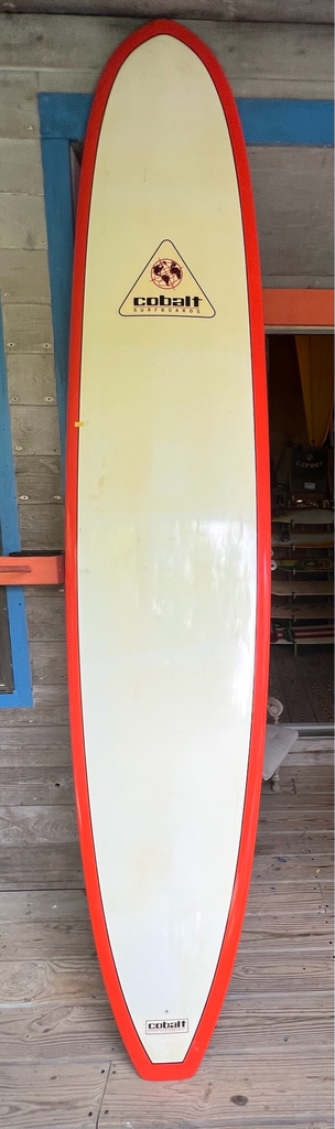 9 2 orange cobalt longboard image front1