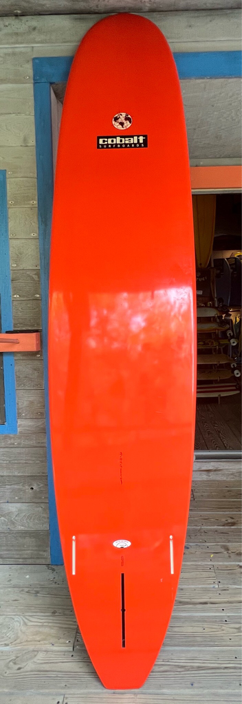 9 2 orange cobalt longboard image side 2